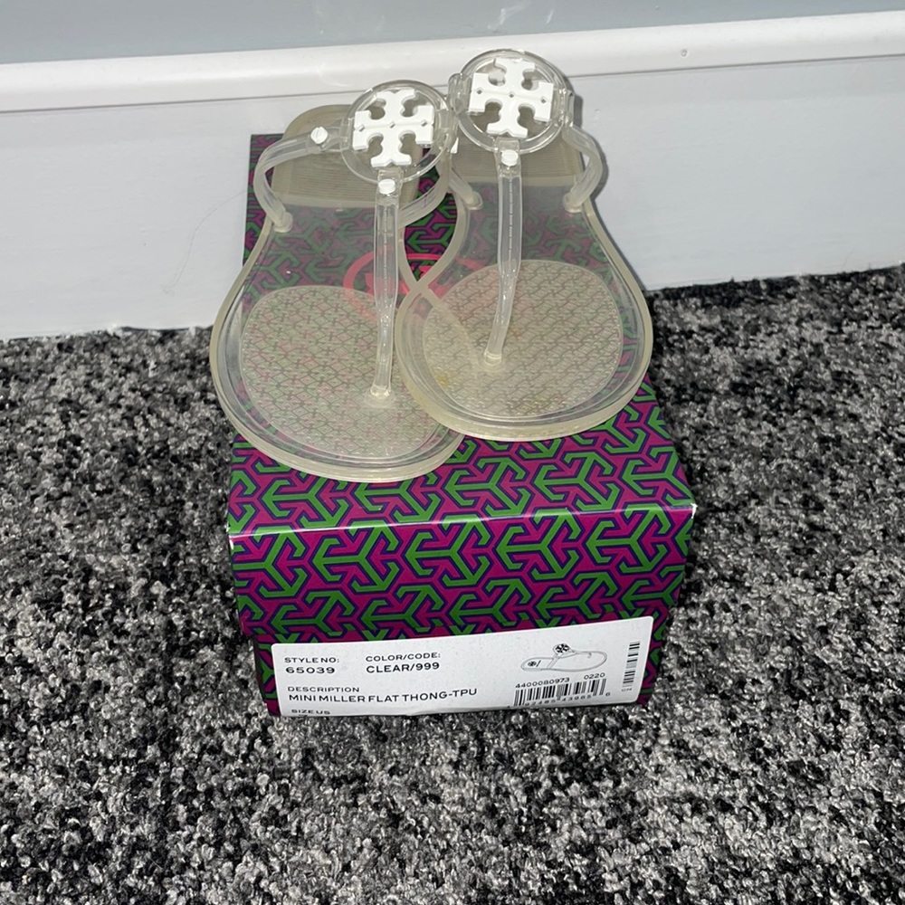 Clear Tory Burch Sandals